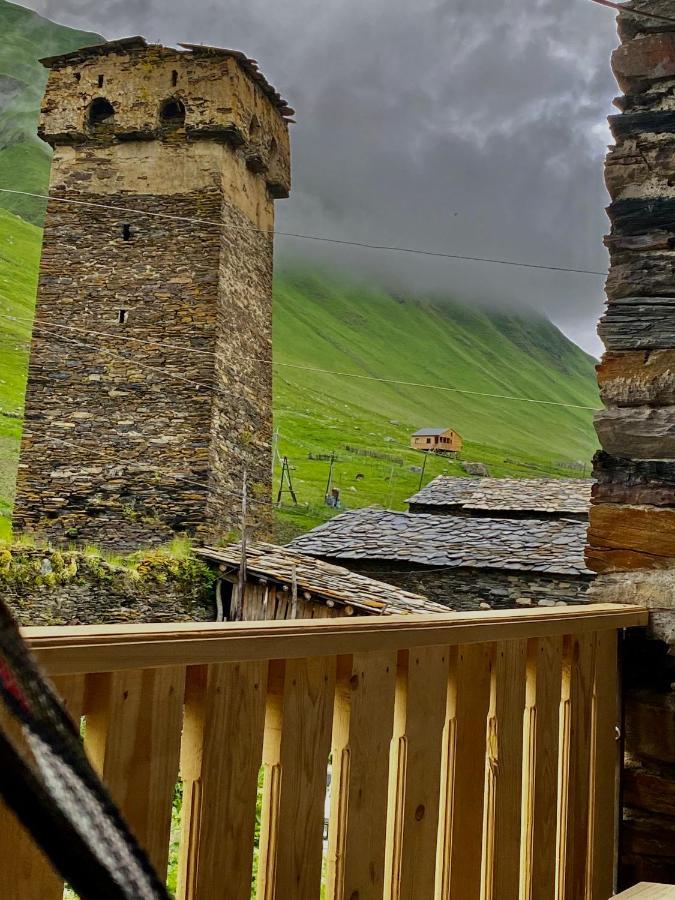 Отель Nizharadze'S Tower Ушгули Экстерьер фото