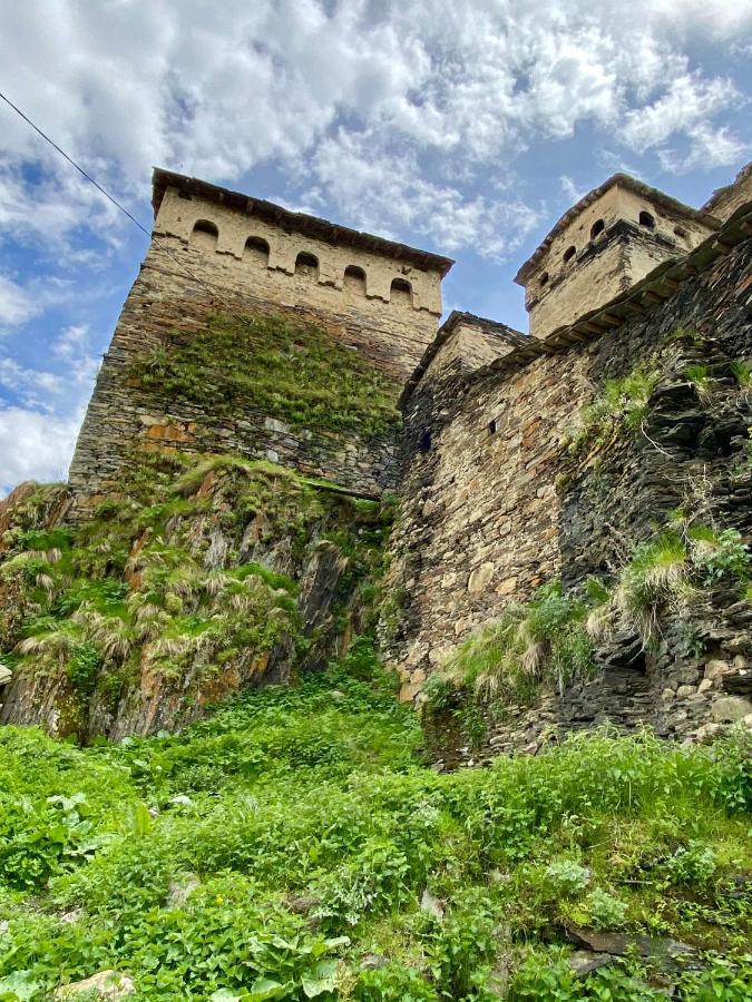 Отель Nizharadze'S Tower Ушгули Экстерьер фото